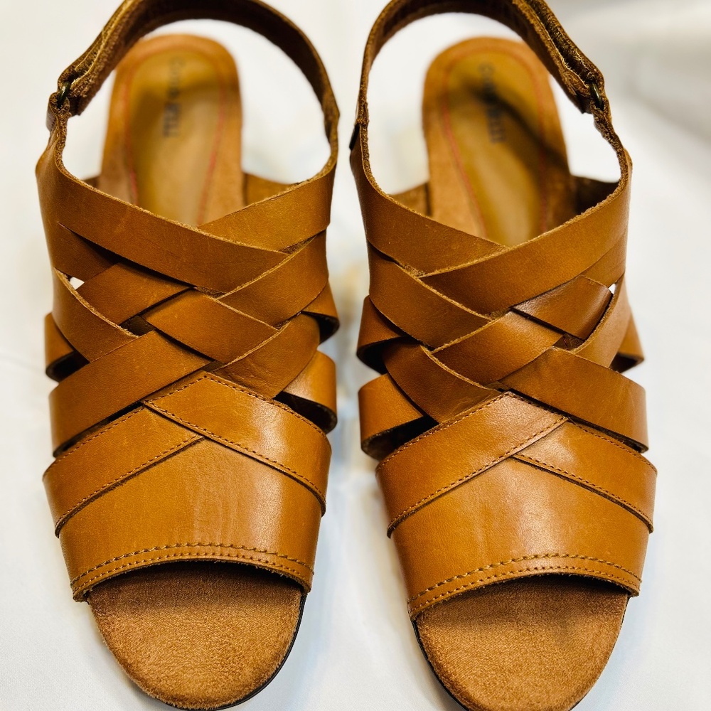 Cobb Hill Laurel Woven Slingback Sandals